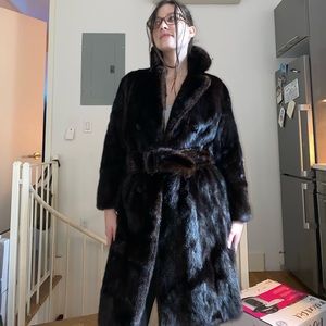 Mink Fur Coat 100% Real